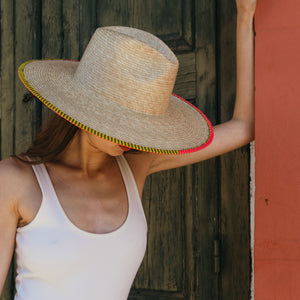 Freya Hyacinth Wide-Brim Straw Hat S/M Freya | Accessories | Freya Hyacinth Widebrim Straw Hat Xs  main image 2