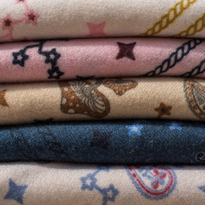 Cosmic Rodeo Cashmere Bandana Sweater Wrap