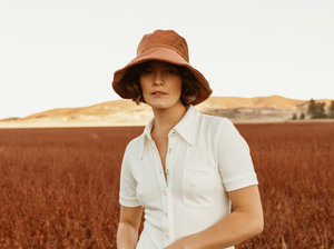 Cassia Velour Bucket