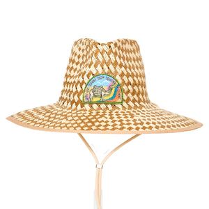Lifeguard Hat, Khaki Strap
