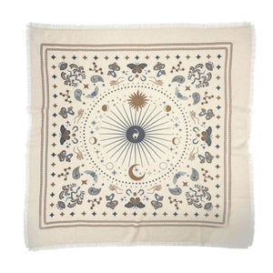 Cashmere Bandana Sweater Wrap